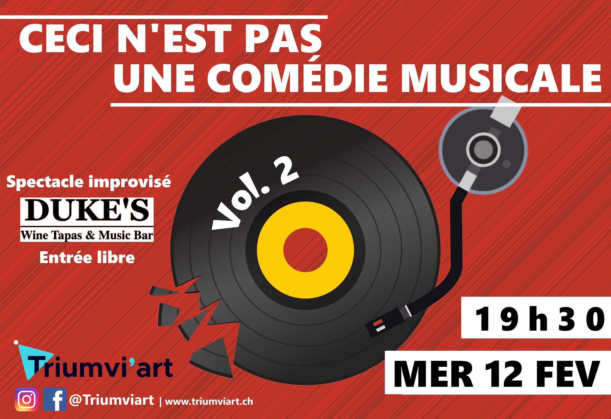Ceci n’est pas une comédie musicale, nouvelles dates!